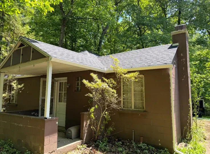 Seamless gutters and downspouts installed by Quietstorm Exteriors in Lancaster, PA